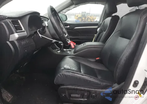 2019 Toyota Highlander Se from USA, damaged, VIN 5TDJZRFH7KS608061